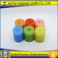 Multi-colored cheap pillar candle for sale